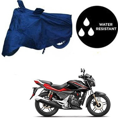 RPSENTTERPR Waterproof Two Wheeler Cover for Hero(CBZ Extreme, Blue)