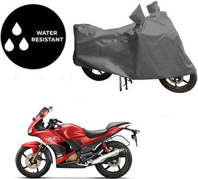 Atulit enterprises Waterproof Two Wheeler Cover for Hero(Karizma ZMR, Grey)