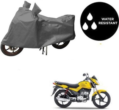 Atulit enterprises Waterproof Two Wheeler Cover for Mahindra(Stallio, Grey)