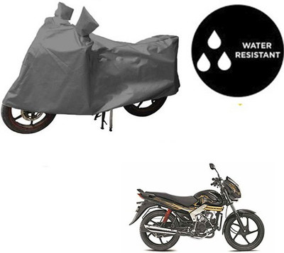 Atulit enterprises Waterproof Two Wheeler Cover for Mahindra(Centuro, Grey)