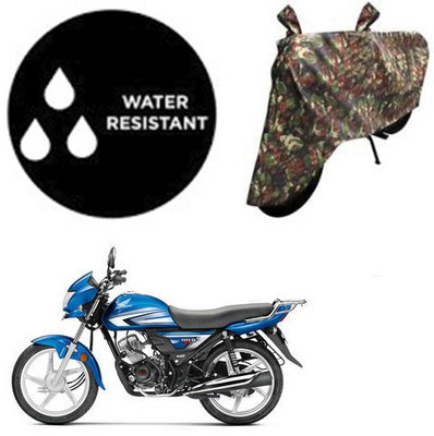 dashark Waterproof Two Wheeler Cover for Hero(CD 110 Dream, Multicolor)