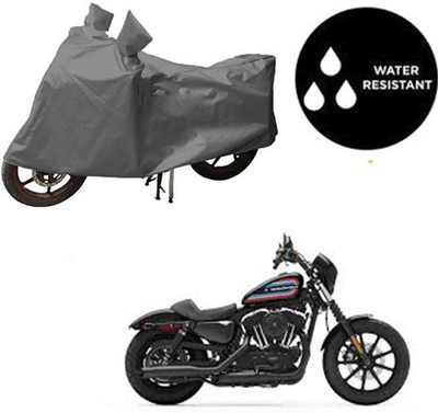 RPSENTTERPR Waterproof Two Wheeler Cover for Harley Davidson(XL 1200, Grey)