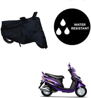 RPSENTTERPR Waterproof Two Wheeler Cover for Mahindra(Rodeo RZ, Black)
