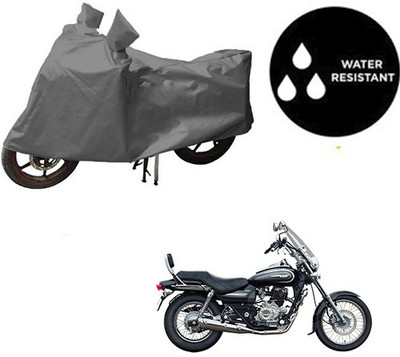 RPSENTTERPR Waterproof Two Wheeler Cover for Bajaj(Avenger 220 Cruise, Grey)
