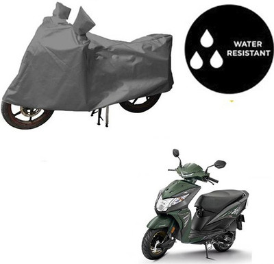 Atulit enterprises Waterproof Two Wheeler Cover for Honda(Deo, Grey)