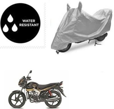 Atulit enterprises Waterproof Two Wheeler Cover for Mahindra(Centuro, Silver)