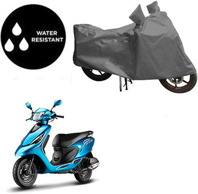 Atulit enterprises Waterproof Two Wheeler Cover for TVS(Zest, Grey)