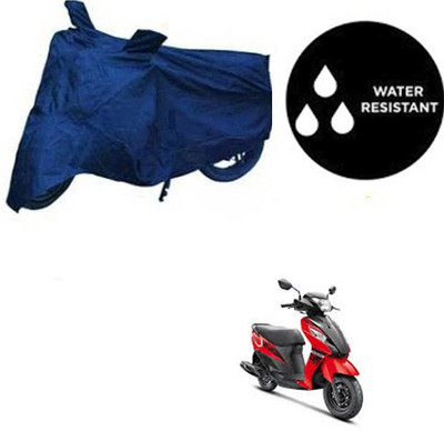 RPSENTTERPR Waterproof Two Wheeler Cover for Suzuki(Let's, Blue)
