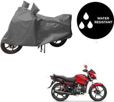 RPSENTTERPR Waterproof Two Wheeler Cover for Hero(Glamour FI, Grey)