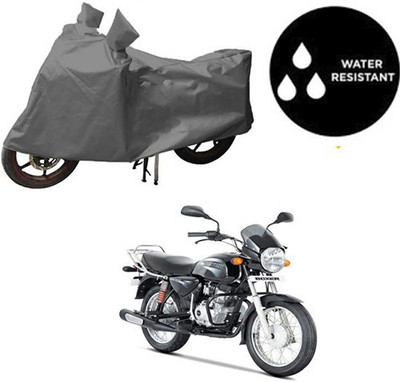 dashark Waterproof Two Wheeler Cover for Bajaj(Boxer, Grey)