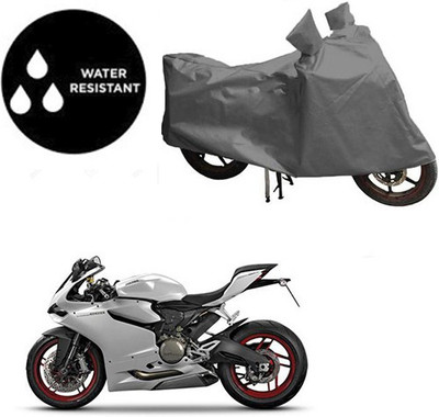 Atulit enterprises Waterproof Two Wheeler Cover for Ducati(899 Panigale, Grey)