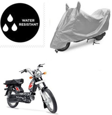 Atulit enterprises Waterproof Two Wheeler Cover for TVS(Heavy Duty Super XL, Silver)