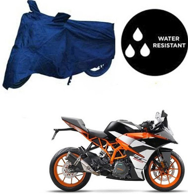 RPSENTTERPR Waterproof Two Wheeler Cover for KTM(RD 350, Blue)