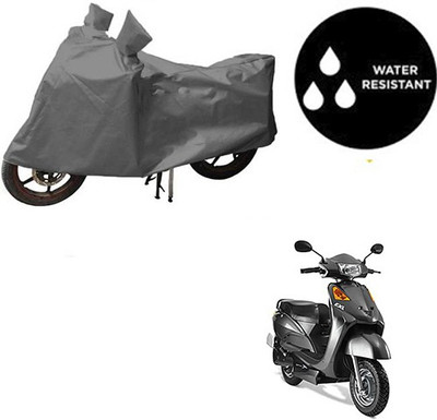 RPSENTTERPR Waterproof Two Wheeler Cover for Indus(Yo Spark, Grey)