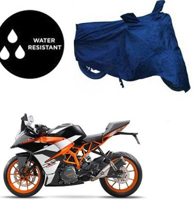RPSENTTERPR Waterproof Two Wheeler Cover for KTM(RD 350, Blue)
