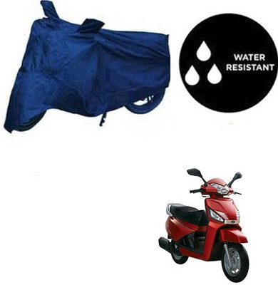 RPSENTTERPR Waterproof Two Wheeler Cover for Mahindra(Gusto, Blue)