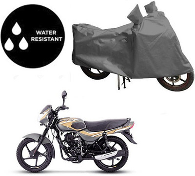 dashark Waterproof Two Wheeler Cover for Bajaj(CT100, Grey)