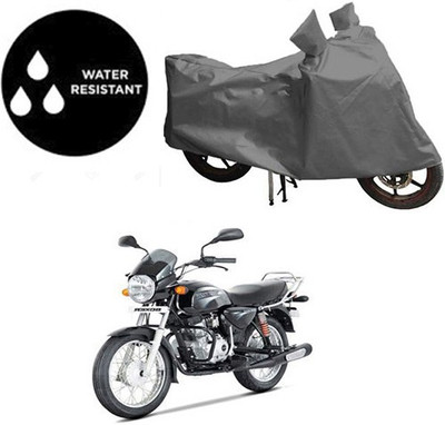 dashark Waterproof Two Wheeler Cover for Bajaj(Boxer, Grey)