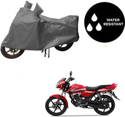 RPSENTTERPR Waterproof Two Wheeler Cover for TVS(Pheonix, Grey)