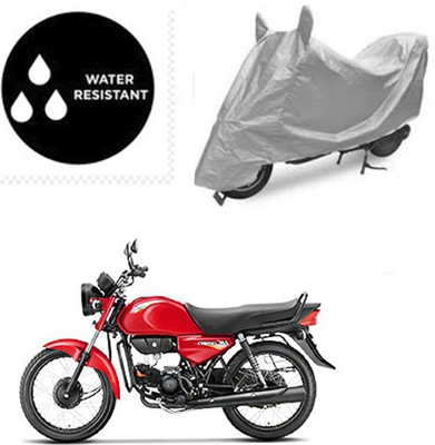Atulit enterprises Waterproof Two Wheeler Cover for Hero(CD Dawn, Silver)