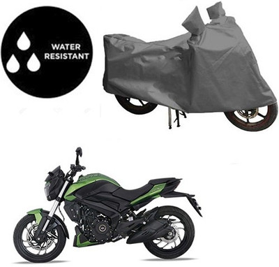 dashark Waterproof Two Wheeler Cover for Bajaj(Dominar, Grey)
