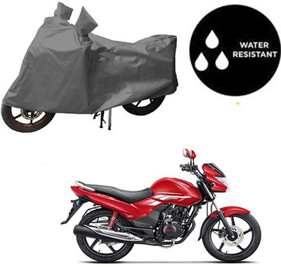 Atulit enterprises Waterproof Two Wheeler Cover for Hero(Achiever, Grey)