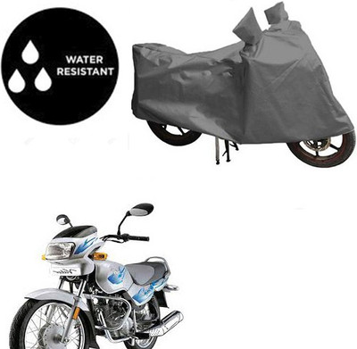dashark Waterproof Two Wheeler Cover for TVS(Victor GLX, Grey)