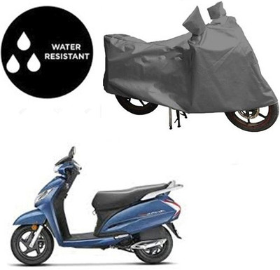 MMSSTAR Waterproof Two Wheeler Cover for Honda(Activa, Grey)