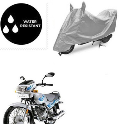 RPSENTTERPR Waterproof Two Wheeler Cover for TVS(Victor GLX, Silver)