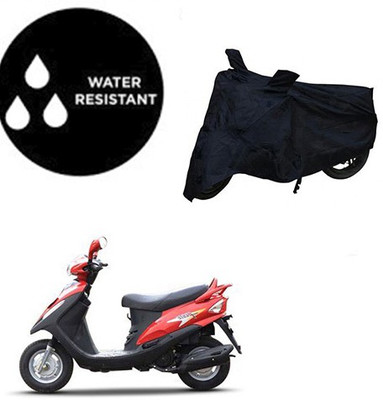 Atulit enterprises Waterproof Two Wheeler Cover for Mahindra(Flyte, Black)
