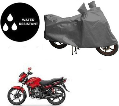 Atulit enterprises Waterproof Two Wheeler Cover for Hero(Glamour FI, Grey)