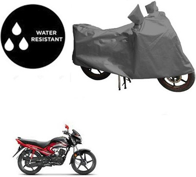 RPSENTTERPR Waterproof Two Wheeler Cover for Honda(Dream Yuga, Grey)