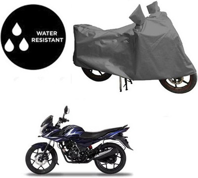 dashark Waterproof Two Wheeler Cover for Bajaj(Discover 150 f, Grey)