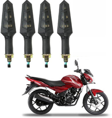 BRPEARl Side LED Indicator Light for Bajaj Discover 100(Orange)