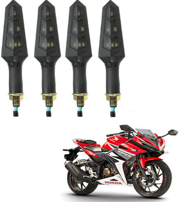 RWT Side LED Indicator Light for Honda Universal For Bike(Orange)