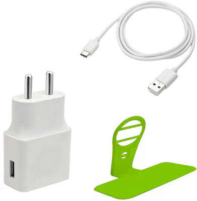 DAKRON Wall Charger Accessory Combo for Realme 7i(White)