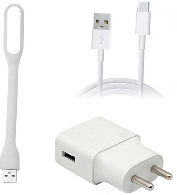 DAKRON Wall Charger Accessory Combo for Vivo V20 SE(White)