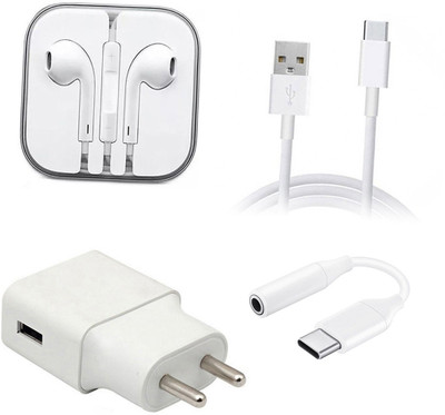 SARVIN Wall Charger Accessory Combo for Vivo V20 SE(White)