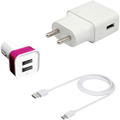 SARVIN Wall Charger Accessory Combo for Vivo V20(White)