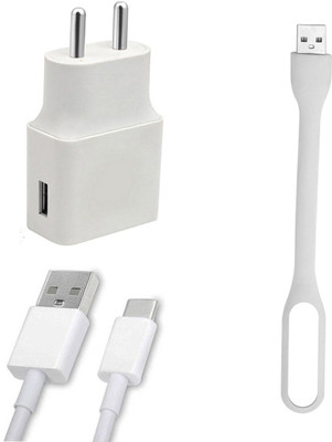 SARVIN Wall Charger Accessory Combo for Vivo Y50(White)