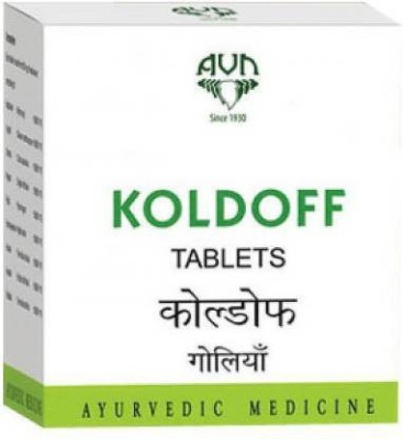 AVN Koldoff Tablets - Used forCold,Headache, Toothache, Ear pain, Joint pain, Fever (100 X 4 Pack)Pack of 4(Pack of 4)