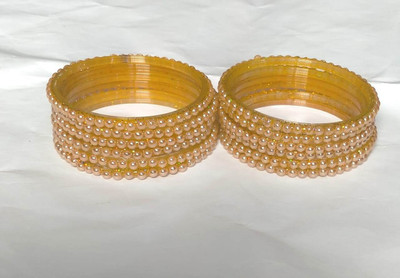 The Maruti Shop Glass Bangle Set(Pack of 12)