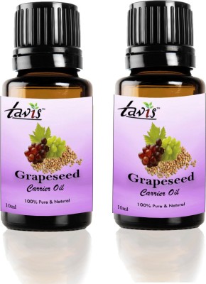 Tavis Grapeseed Oil - 20ml (Pack of 2)(20 ml)