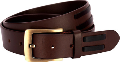 Alton Men Casual Brown Genuine Leather Belt