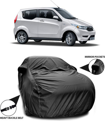 ANTHUB Car Cover For Mahindra e2o (With Mirror Pockets)(Black)