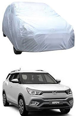 MYTECH Car Cover For Mahindra S204 (Without Mirror Pockets)(Silver)