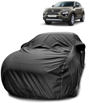 ANTHUB Car Cover For Tata Harrier (With Mirror Pockets)(Black)
