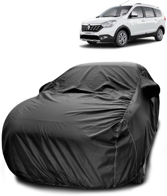 ANTHUB Car Cover For Renault Lodgy (With Mirror Pockets)(Black)