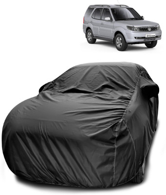 ANTHUB Car Cover For Tata Safari Storme (With Mirror Pockets)(Black)