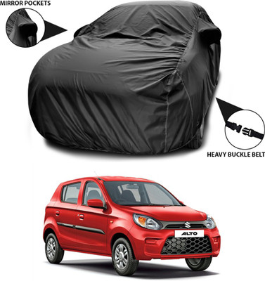 ANTHUB Car Cover For Maruti Suzuki A-Star (With Mirror Pockets)(Black)